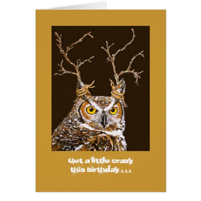 donderfödelsedagkort hälsningskort (Framsidan)