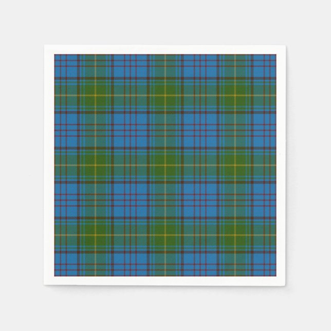 Donegal County Irish Tartan Pappersservett (Framsidan)