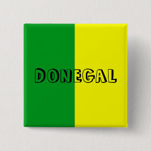 Donegal Flagga Pin Badge Knapp