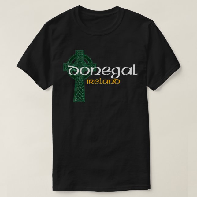 DONEGAL Ireland County Vapensköld Vintage Pullover T Shirt (Design framsida)