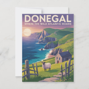 Donegal Ireland Vykort