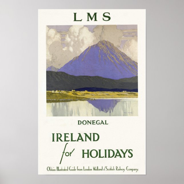 Donegal,Irland För Helgdagar Poster (Framsidan)