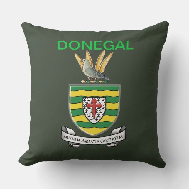 Donegal Polo Shirt Kudde (Framsida)