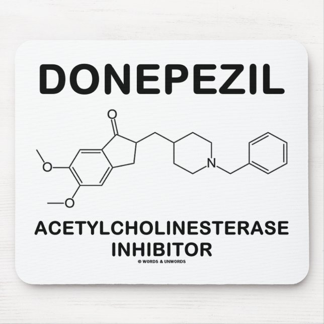 Donepezil Acetylcholinesterase Inhibitor Musmatta (Framsidan)