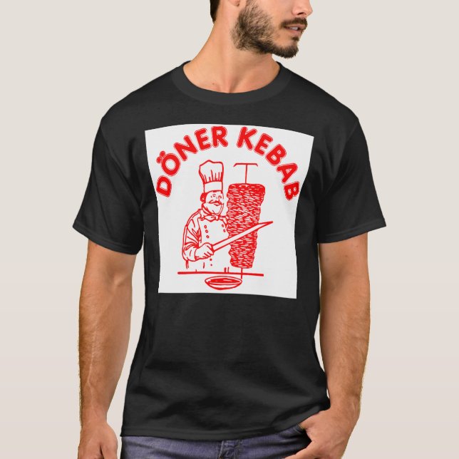 Doner Kebab Original 5-etikett T Shirt (Framsida)
