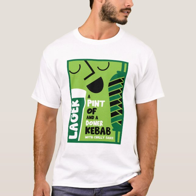 Doner Kebab T Shirt (Framsida)