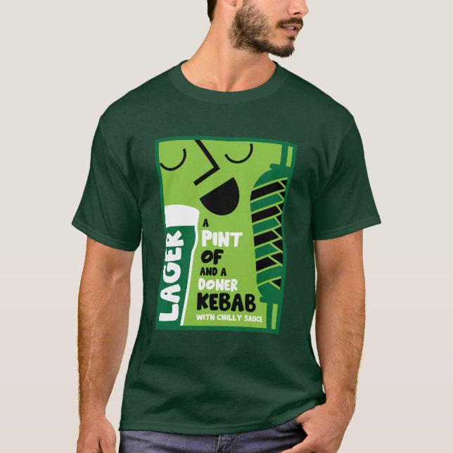 Doner Kebab T Shirt (Framsida)