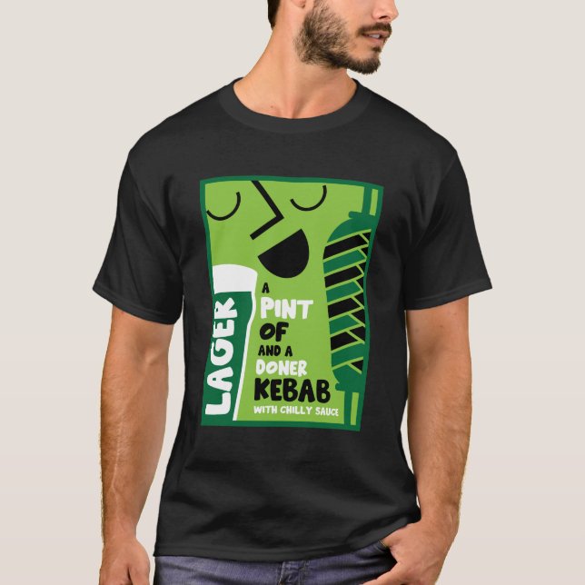 Doner Kebab T Shirt (Framsida)