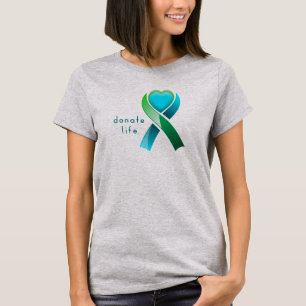 Donera livstidsmedvetande om blodkärl t shirt