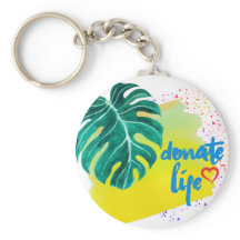 Donera livtropisk Gult vattenfärg