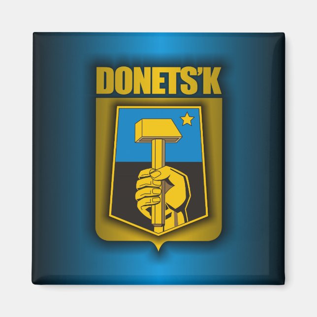 "Donets'k Steel" Magnet (Framsidan)