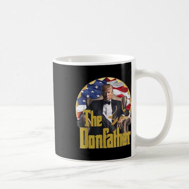 Donfather, Funny Trump 2024, The Comeback Kaffemugg (Höger)