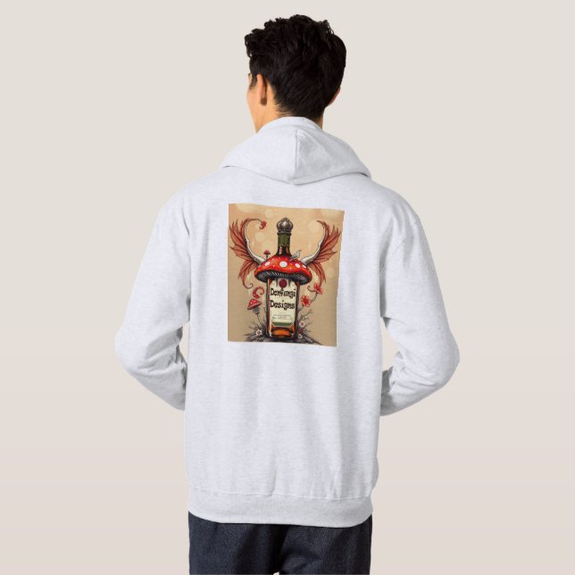 Donfungi Logotyp Hoody Hoodie (Hel baksida)