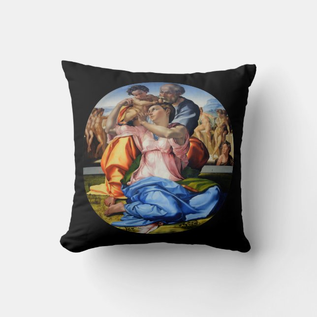Doni Tondo, Doni Madona, Michelangelo, 1507 Kudde (Framsida)