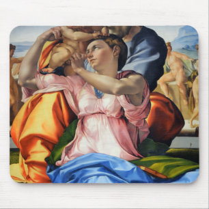 Doni Tondo, Doni Madonnan (detalj), Michelangelo, Musmatta