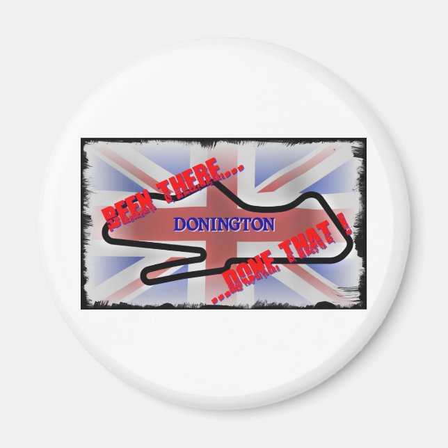 Donington - har varit där.. magnet (Framsidan)