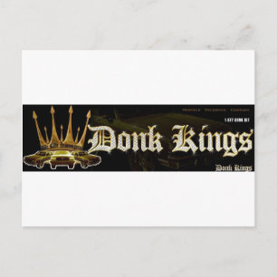 donk krona vykort