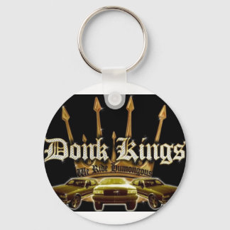 donk kung car logotyp nyckelring