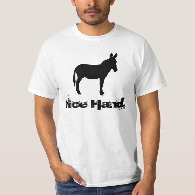 Donk räcker t-shirt (Framsida)