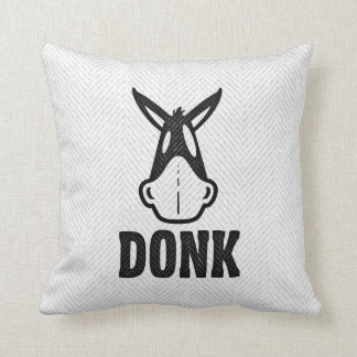 DONK - Svarten på vit - kudde