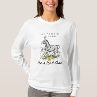 Donkey älskare långärmad t-shirt