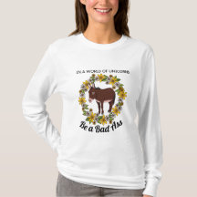 Donkey älskare långärmad tshirt