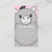 Donkey Baby Shower Rosa