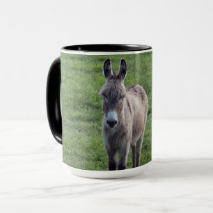 Donkey Brown Tan Animal Photo Mugg