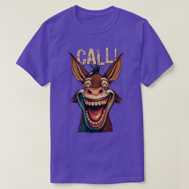 Donkey Call TShirt T Shirt (Design framsida)