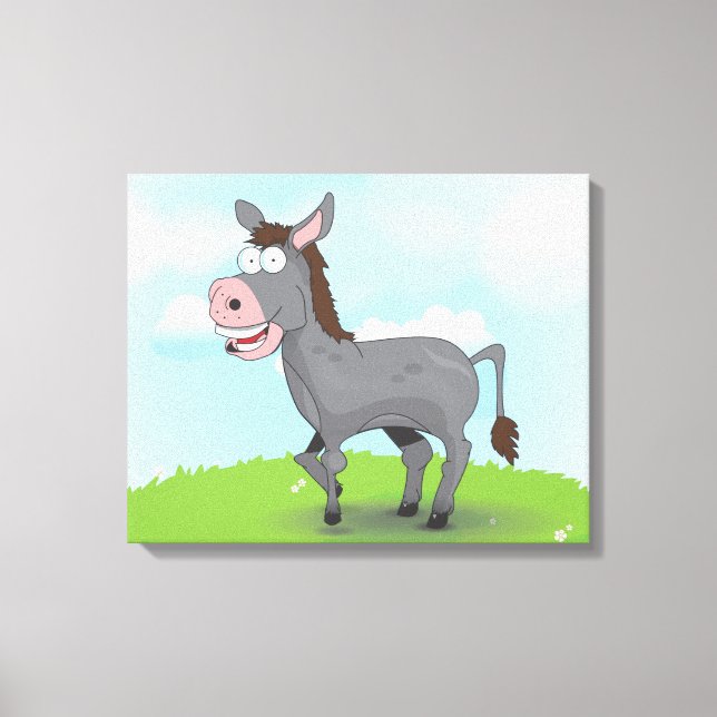 Donkey Canvastryck (Framsida)