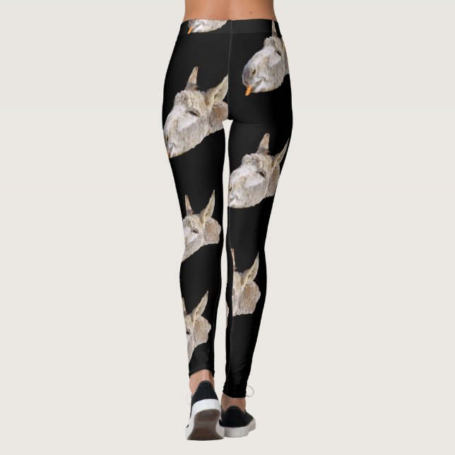 Donkey, Carrots, Black Leggings (Baksida)