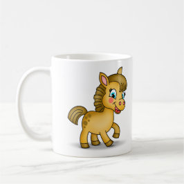 Donkey Cartoon funny and Cute Kaffemugg