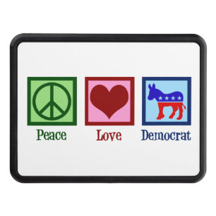 Donkey Cute Blue, demokratien fredssändare i Kärle Dragkroksskydd