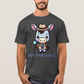 Donkey detektiv t shirt
