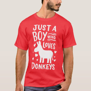Donkey Donkey Älskare T Shirt