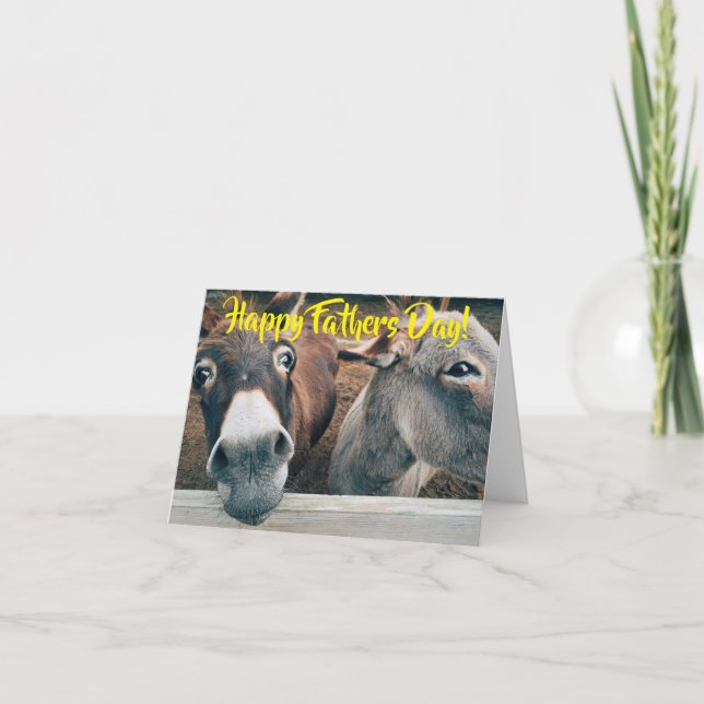 Donkey Fars dag-kort Kort (Framsida)
