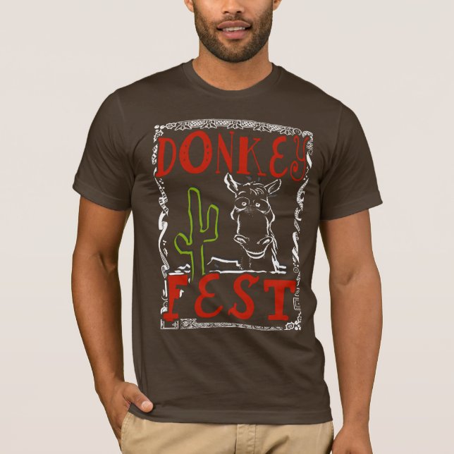 Donkey Fest Tee Shirt (Framsida)