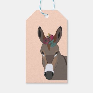 Donkey Gift Märkres Presentetikett