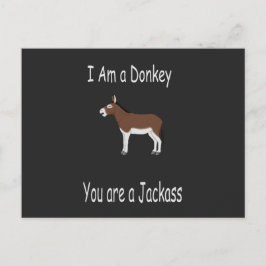 Donkey Humor Vykort