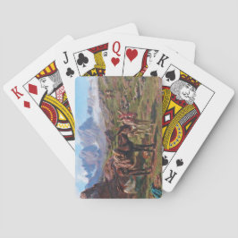 Donkey i Pyrenébergen (Rosa Bonheur) Casinokort