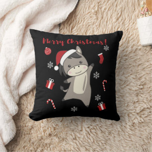 Donkey jul Donkey Winter Animals Kudde