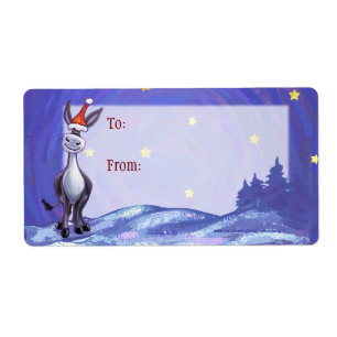 Donkey-jul Fraktsedel