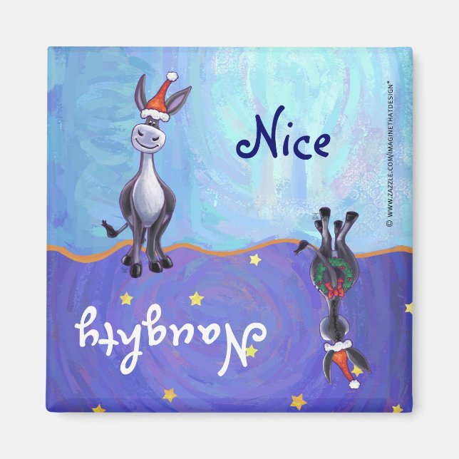 Donkey-jul Magnet (Framsidan)