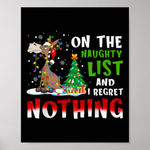 Donkey jul på Naughty List och jag beklagar Poster