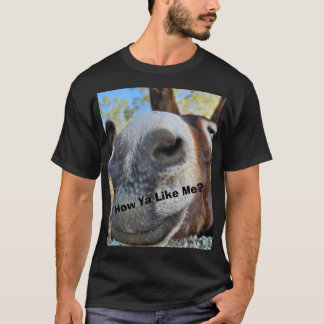 Donkey Kärlek Collection Basic Mörk T-Shirt