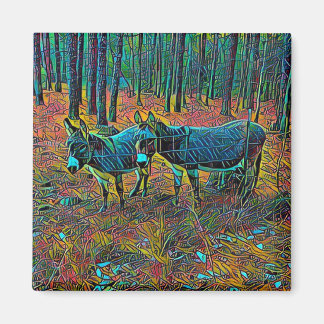 Donkey Kitchen Magnet