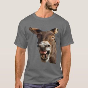 DONKEY LAUGHING T SHIRT