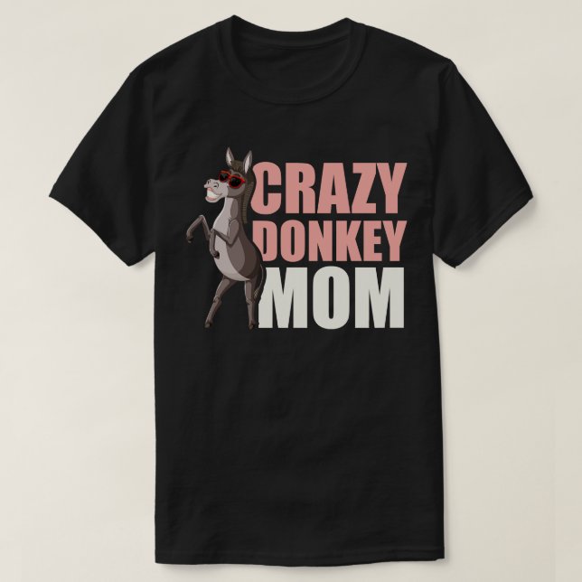 Donkey Mamma 4 T Shirt (Design framsida)