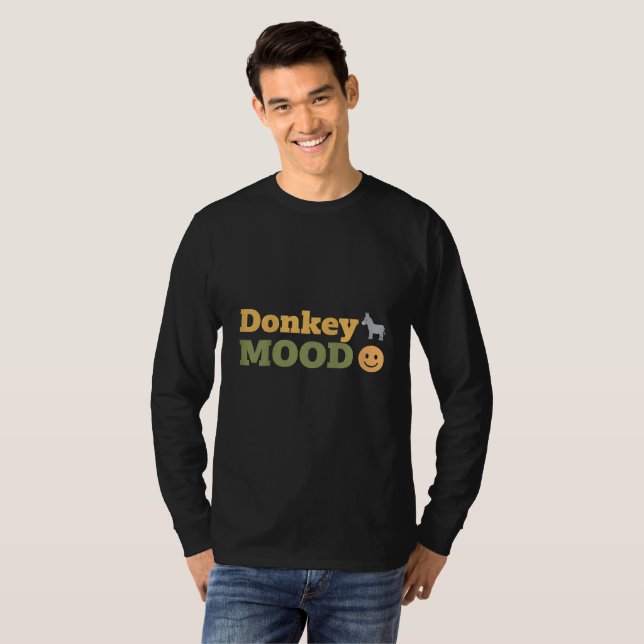 Donkey MOOD T Shirt (Hel framsida)