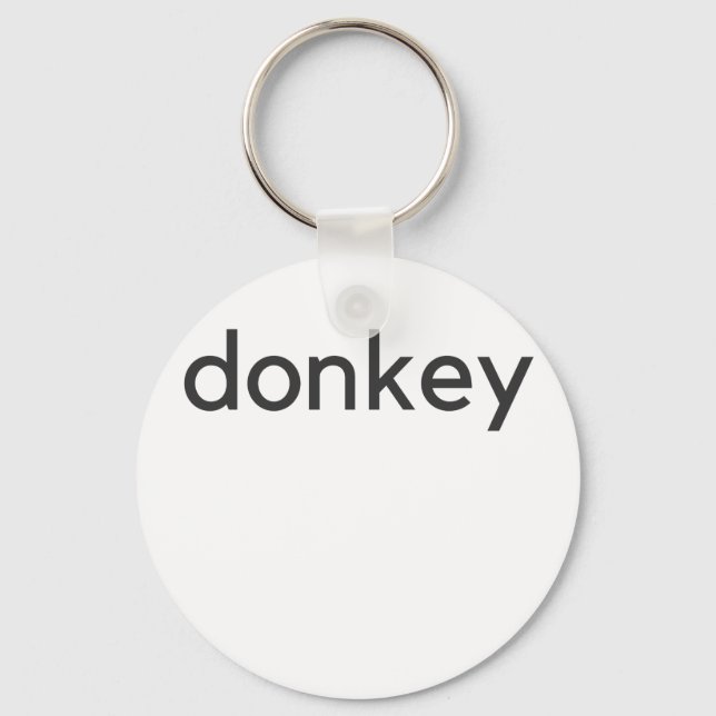 donkey-mörk nyckelring (Framsida)